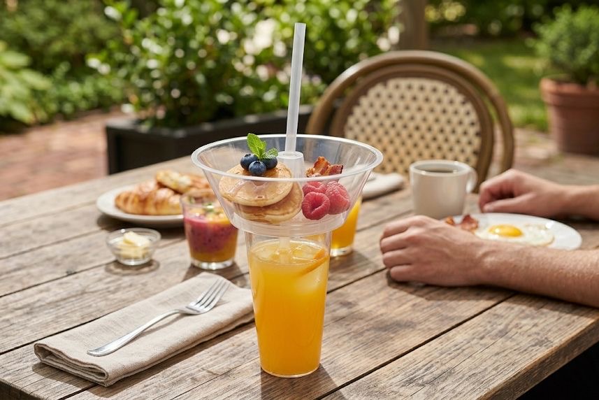 Brunch con vaso botanero, Brunch para eventos