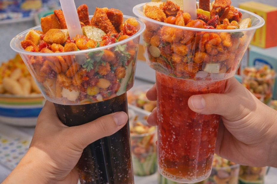 Vaso mix para pijamadas