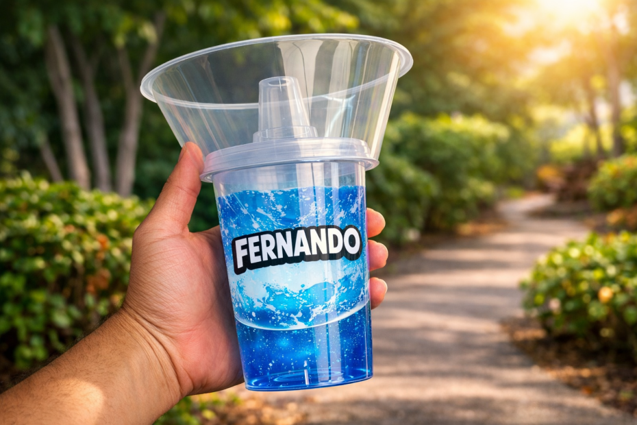 vaso botanero personalizable , personalizar, vaso dos en uno, vaso practico, vaso botanero, vaso para snack